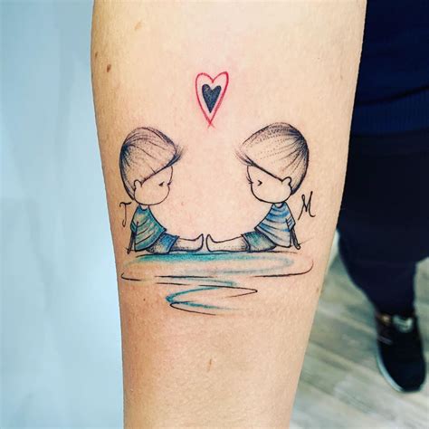 tatuajes para hermano y hermana|Tatuajes de hermano y hermana: simbolismo y conexión.